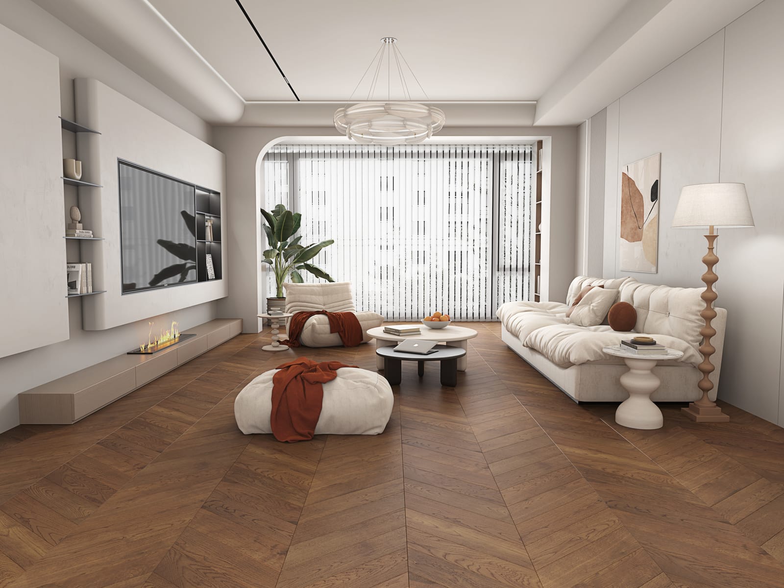 European oak hardwood flooring for interior construction & civil engineering project - Garastro
