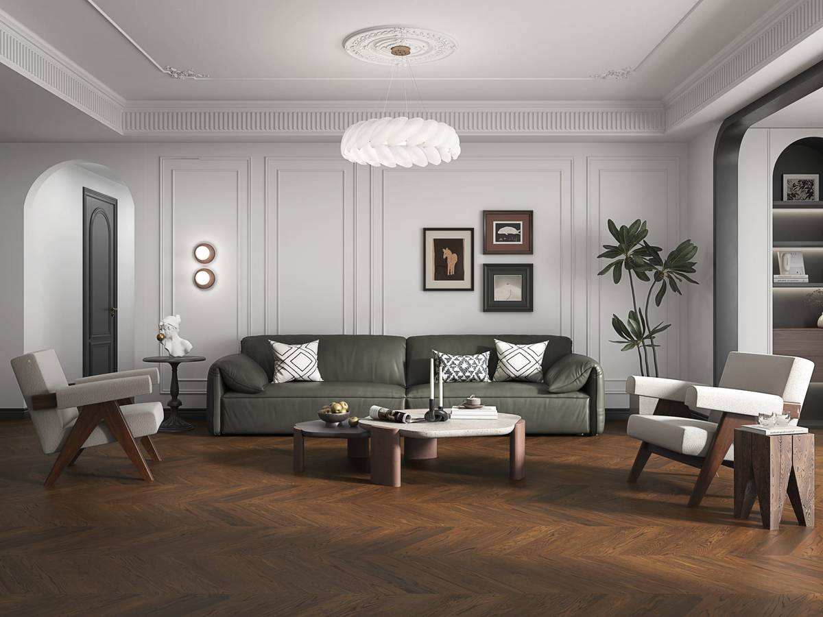 European oak hardwood flooring for interior construction & civil engineering project - Garastro