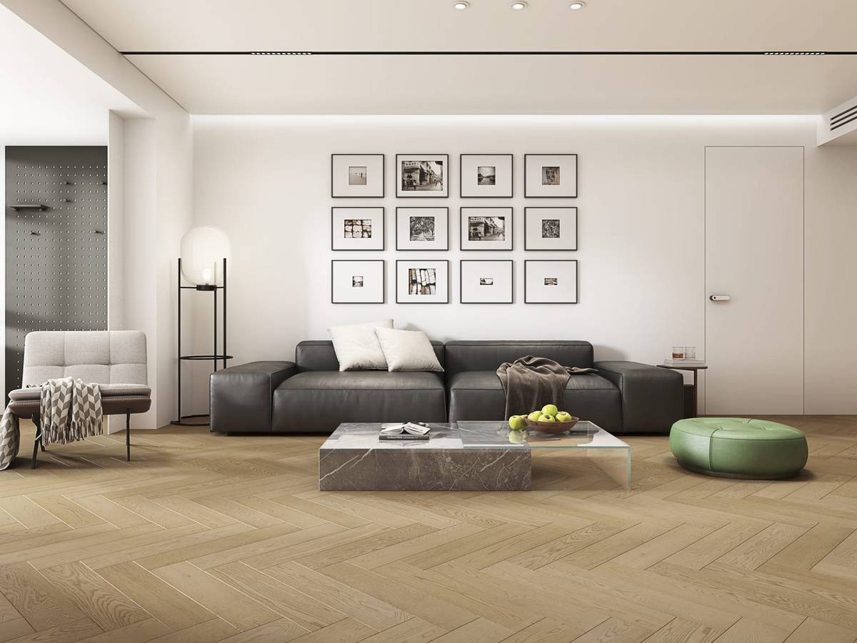 European oak hardwood flooring for interior construction & civil engineering project - Garastro