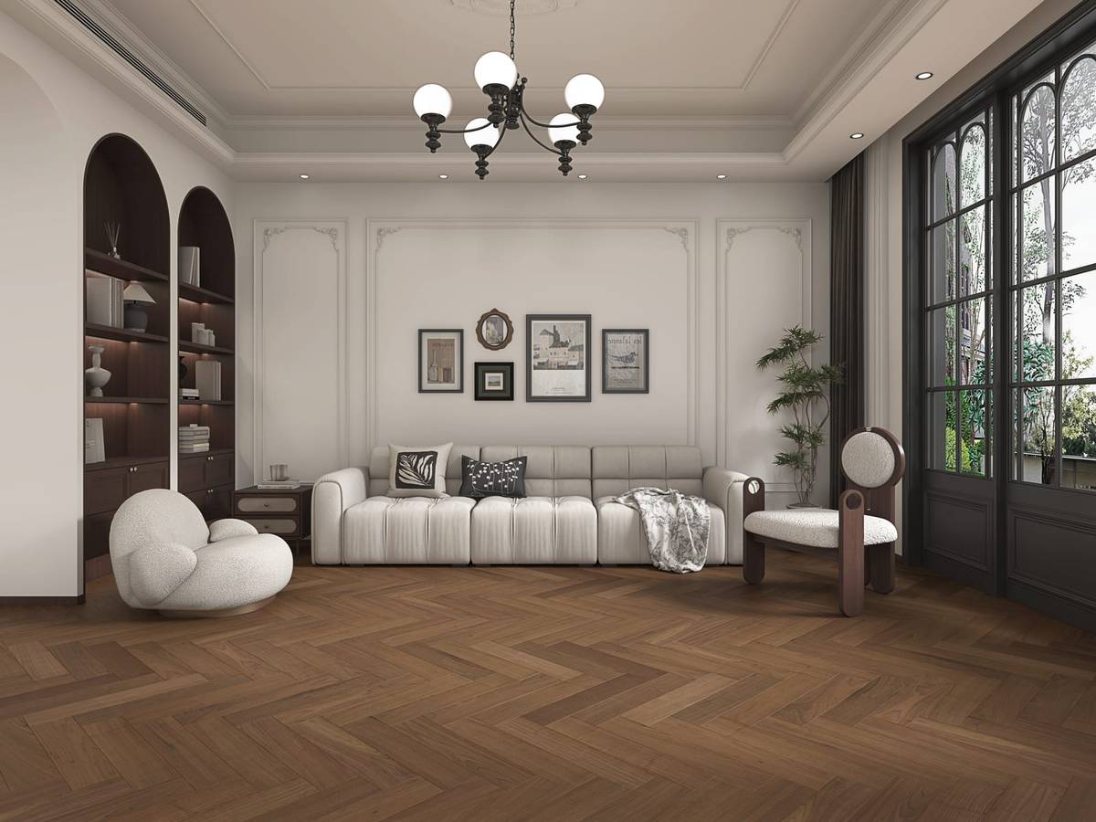 European oak hardwood flooring for interior construction & civil engineering project - Garastro