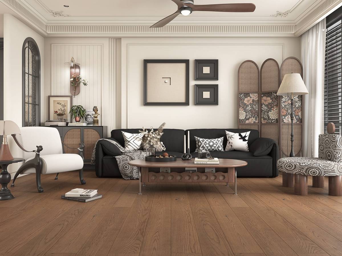 European oak hardwood flooring for interior construction & civil engineering project - Garastro