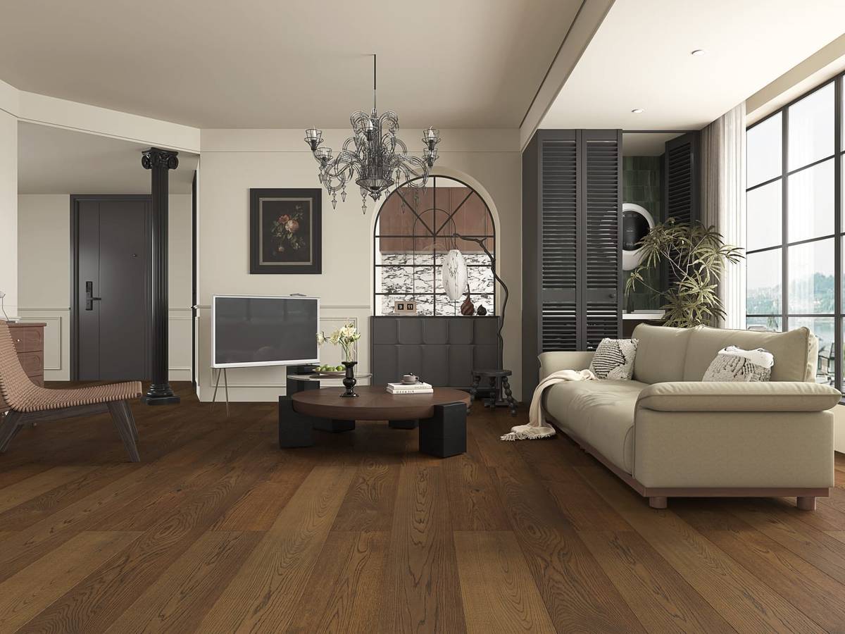 European oak hardwood flooring for interior construction & civil engineering project - Garastro