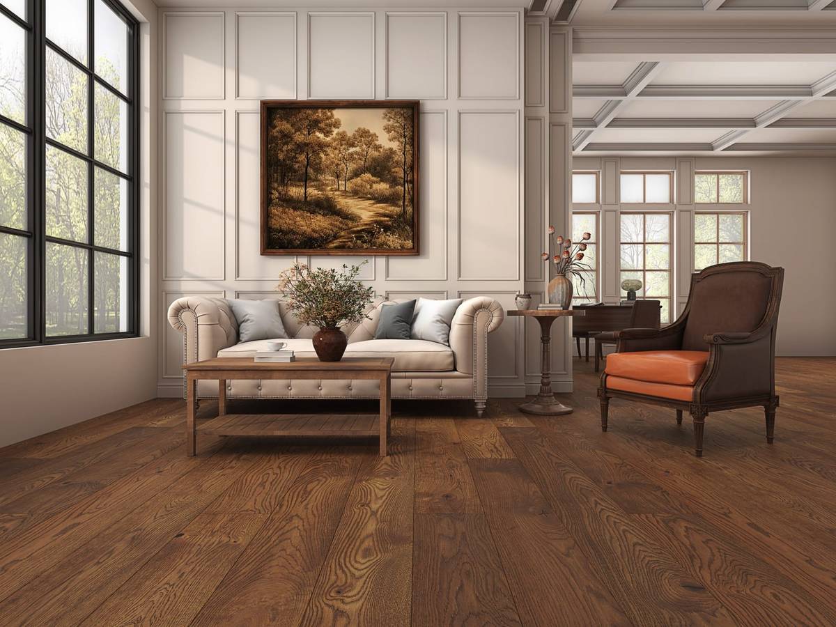 European oak hardwood flooring for interior construction & civil engineering project - Garastro