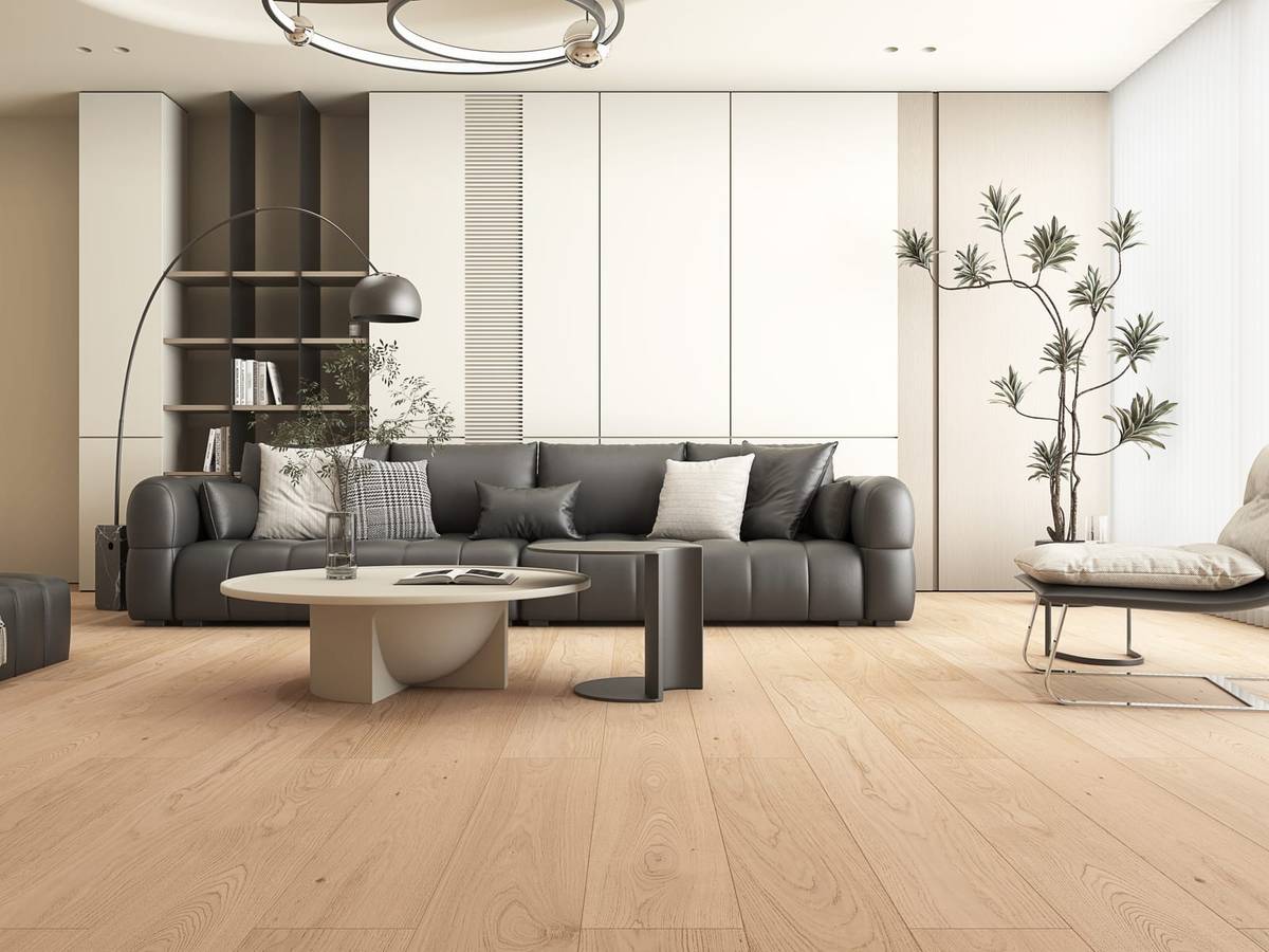 European oak hardwood flooring for interior construction & civil engineering project - Garastro
